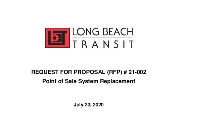 long beach pos rfp